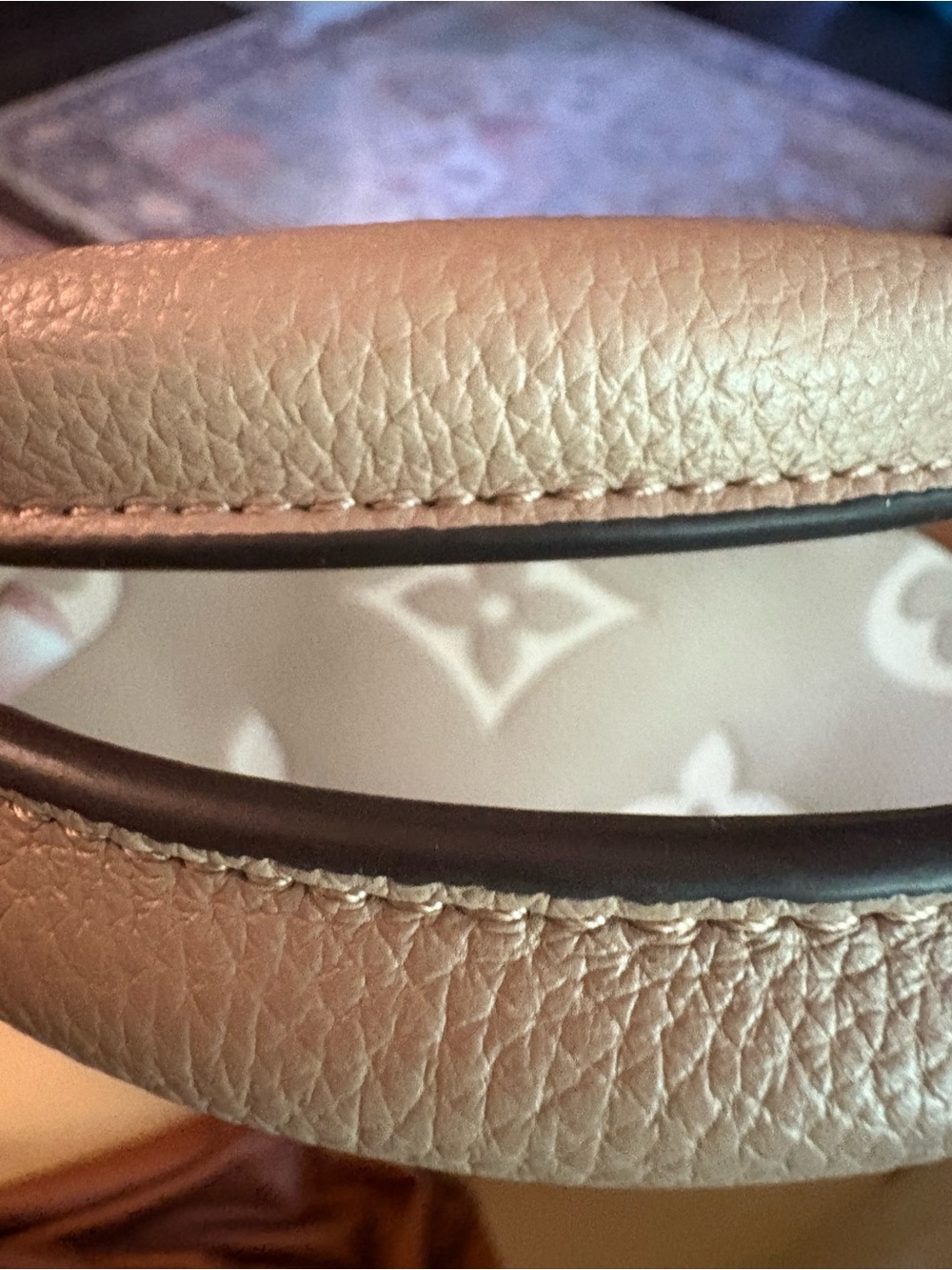 Taupe Luxury Shoulder Bag - Picture 15 of 16